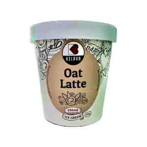 KELAVA VEGAN ICE CREAM - OAT LATTE 290GM - KELAVA VEGAN ICE CREAM - OAT LATTE 290GM