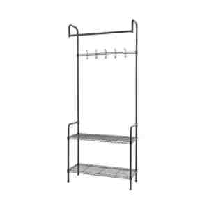 ACE ADJUST GARMENT RACK BLCK 75X30X180CM - ACE ADJUST GARMENT RACK BLCK 75X30X180CM