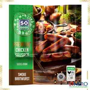 SO GOOD PREMIUM SMOKE BRATWURST 300GR - SO GOOD PREMIUM SMOKE BRATWURST 300GR