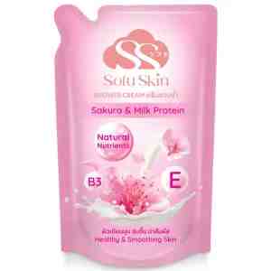500 Sofu Shower Cream Sakura 500ml - Sofu Skin Shower Gel Sakura and Milk Protein 500ml