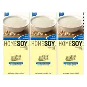 Drinho Homesoy Soya Milk No Sugar 6x250ml - 566862