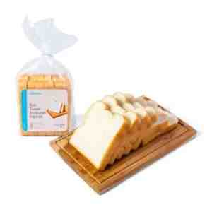 Roti Tawar Shokupan Inspired A Basics 6pcs 270gram - pRoti tawar ala Jepang dengan tekstur ekstra lem