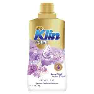 Soklin Liquid Detergen Lilac Btl 720Ml - Soklin Liquid Detergen Lilac Btl 720Ml