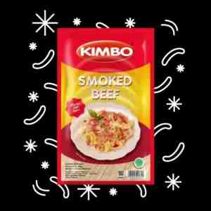 Kimbo Smoked Beef 200Gr