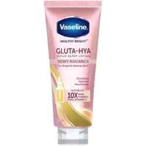 Vaseline Hbs Lotion Gluta Hya Dewy Radiance 330Ml - Body Serum Yang Dengan Lembut Akan Pecah Seperti A