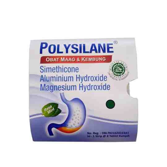 Polysilane 8 Tablet - Deskripsi POLYSILANE 8 TABLET merupakan sediaan an