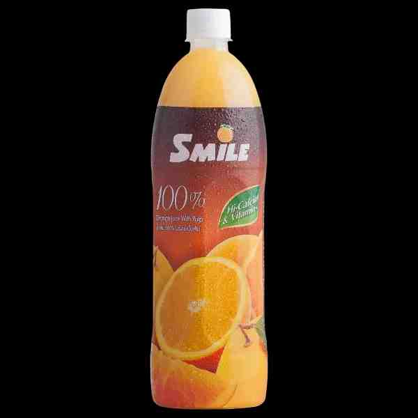 1001. SMILE ORANGE JUICE WITH PULP 100 1 L 10029703 - Brand SMILE 10029703