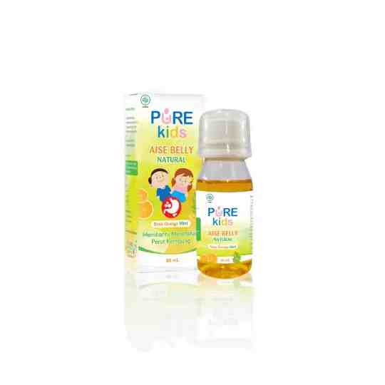 Pure Kids Aise Belly Natural 60 ml - Deskripsi PURE KIDS AISE BELLY merupakan sirup her