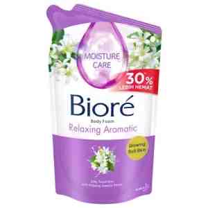 Biore Body Foam Relaxing Aromatic Ref 800Ml - Biore Body Foam Baru, Dengan Teknologi Moisture C