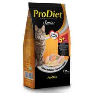 ProDiet Senior Dry Cat Food Salmon  Chicken 1.25kg - 0115 - SKU 001975