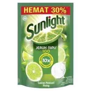 Sunlight Sabun Cuci Piring Jeruk Nipis 650 ml