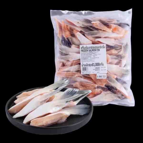 1 . FROZEN SALMON FIN PACK 1 KG 10011383 - Brand - 10011383