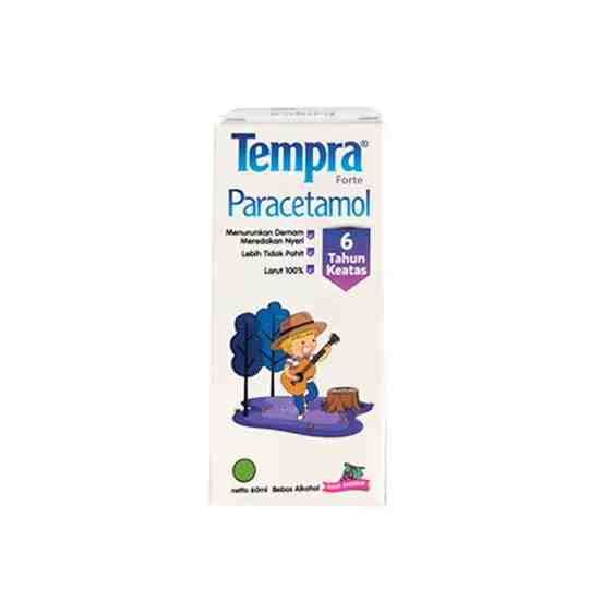 Tempra Forte Sirup Rasa Anggur 60 ml - Deskripsi TEMPRA FORTE SIRUP RASA ANGGUR 60 ML ada